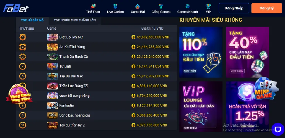 Banner khuyến mãi độc quyền 79king01